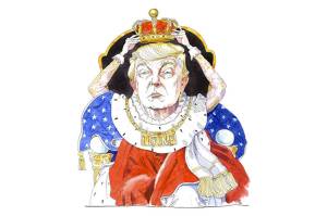 Donald Trump as King